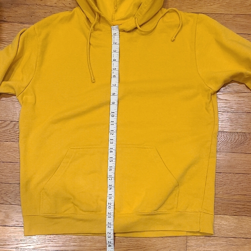 Men's Yellow Hoodie - Picture 5 of 8